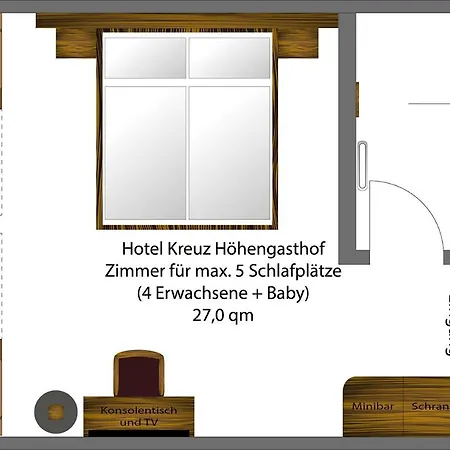 Kreuz Höhengasthof * Breitnau